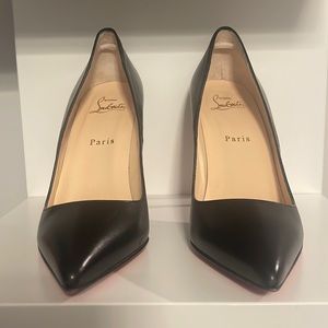 Classic Christian Louboutin Like New…Batignolles Black 38.5